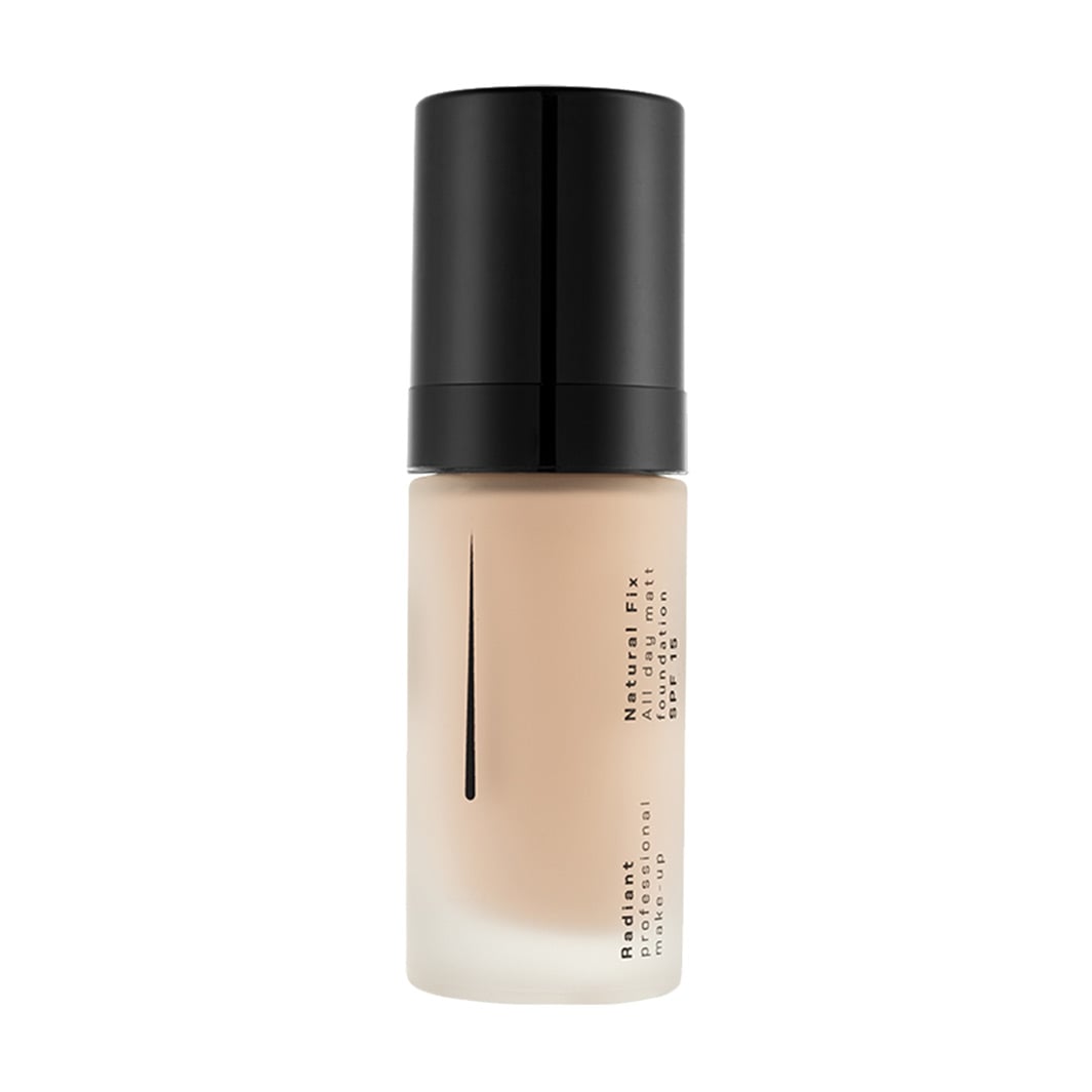 Матувальний тональний крем Radiant Natural Fix All Day Matt Make Up, SPF 15, 01 Rosy, 30 мл